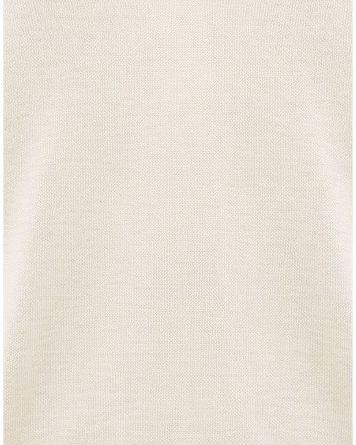Eleventy White Sweater Wool