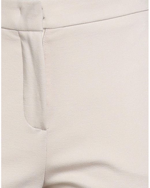 Beatrice B. White Pants Viscose, Nylon, Elastane