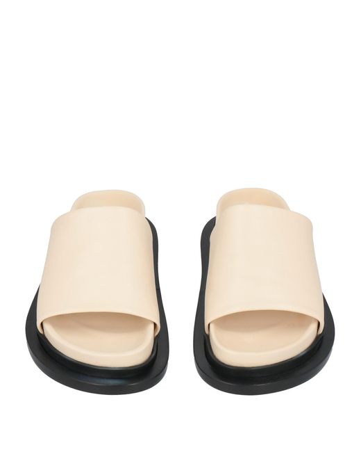 Jil Sander White Sandals