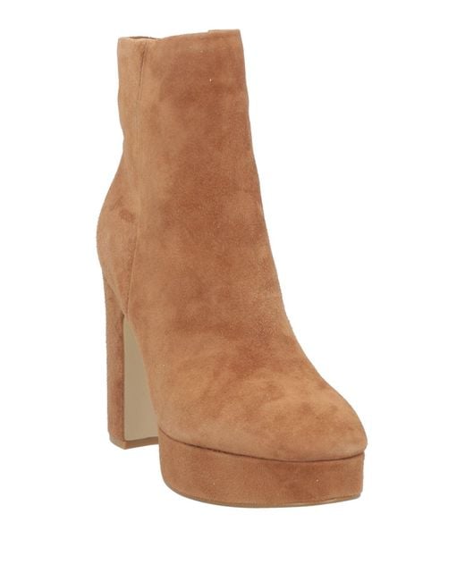 Guess Brown Ankle Boots Leather