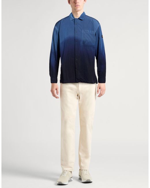 Paul & Shark Blue Shirt for men