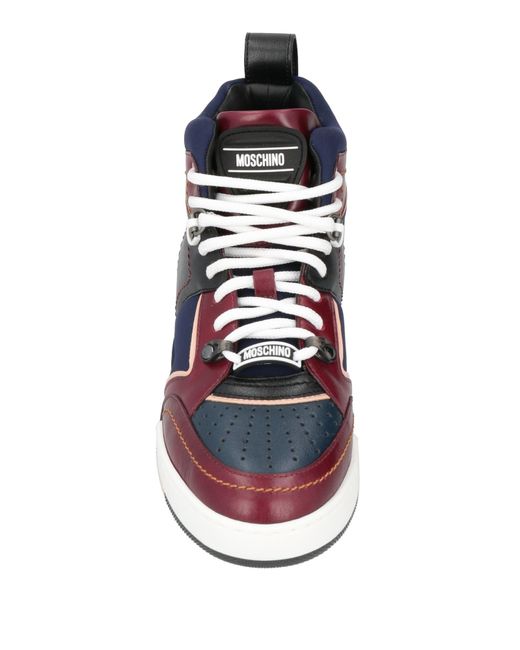Moschino Blue Sneakers Textile Fibers