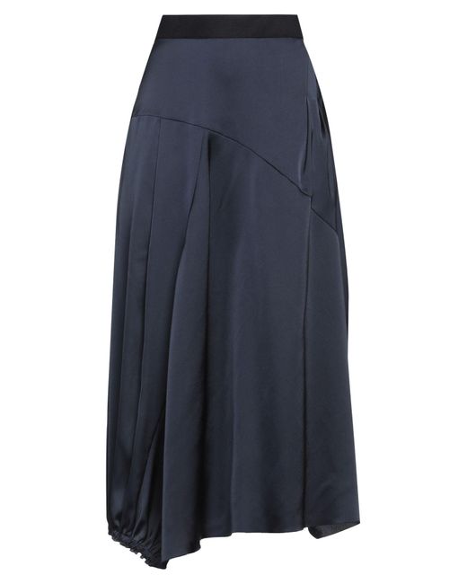 High Blue Midi Skirt