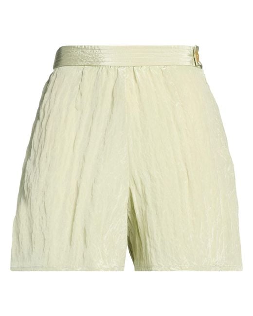 Forte_forte Natural Shorts & Bermuda Shorts Viscose, Polyamide