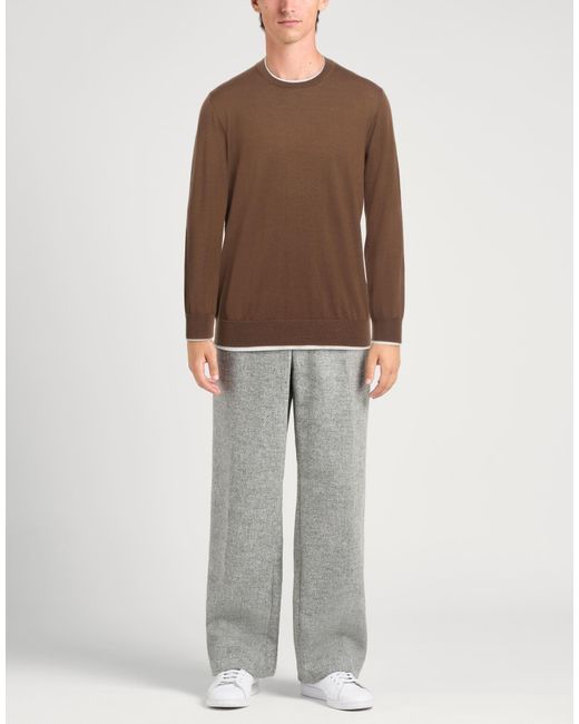 Pullover Paolo Pecora de hombre de color Brown