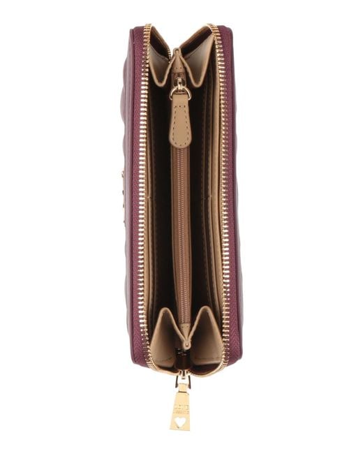 Love Moschino Purple Wallet