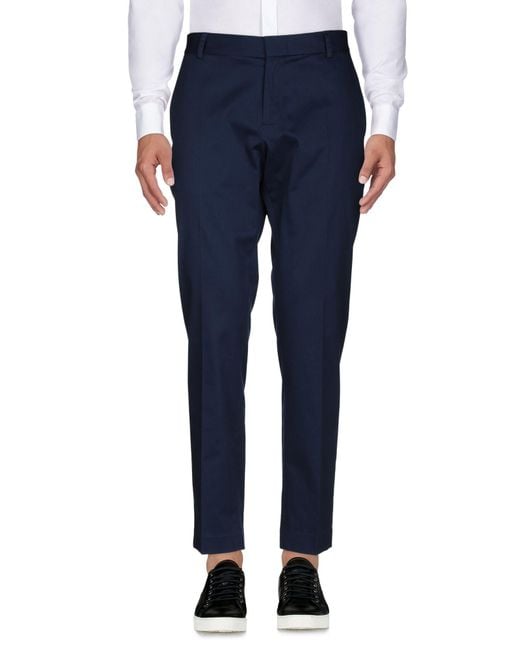 Daniele Alessandrini Blue Trouser for men