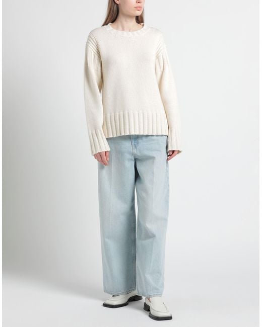 Jil Sander White Jumper