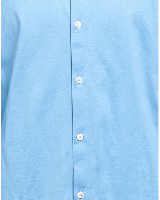 Paolo Pecora Blue Shirt for men