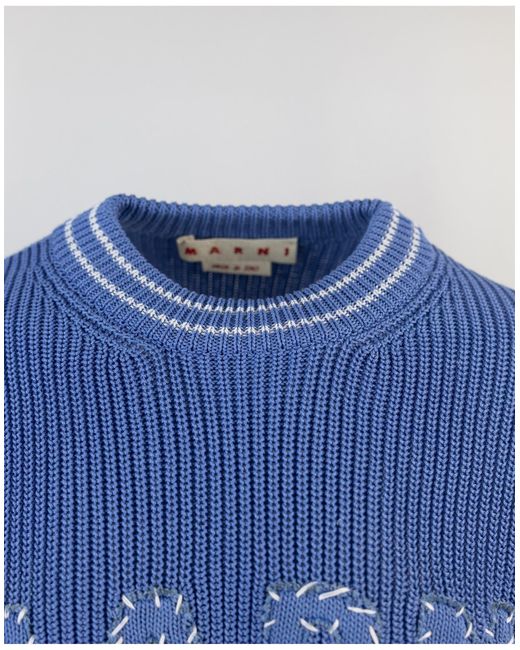 Pullover Marni pour homme en coloris Blue