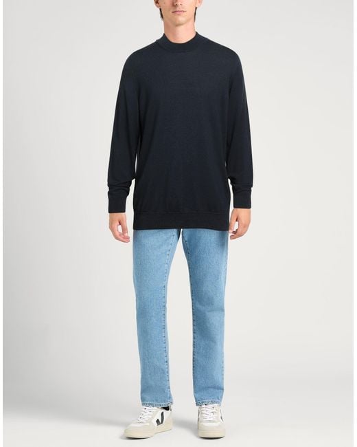 Drumohr Blue Turtleneck for men