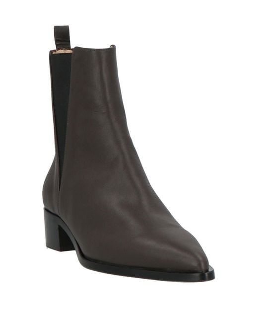 Pomme D'or Black Ankle Boots