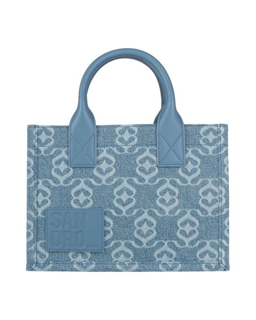 Sandro Blue Handbag