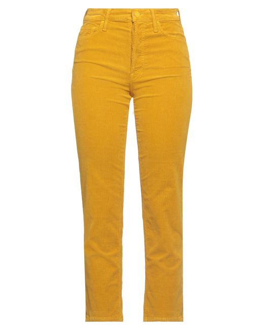 Mother Yellow Pants