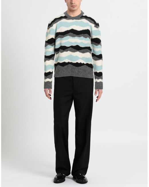 ATOMOFACTORY Multicolor Sky Sweater Wool, Alpaca Wool, Polyamide, Elastane for men