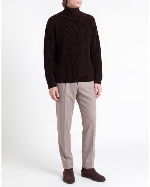 Alpha Studio Rollkragenpullover in Black für Herren