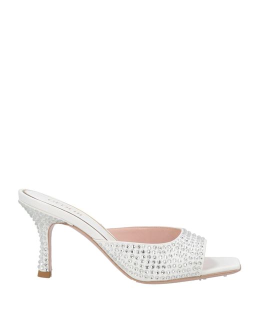 Gedebe White Sandals