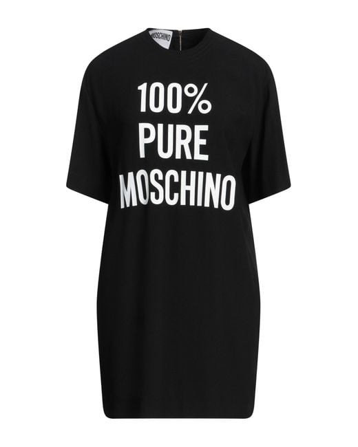 Moschino Black Mini-Kleid