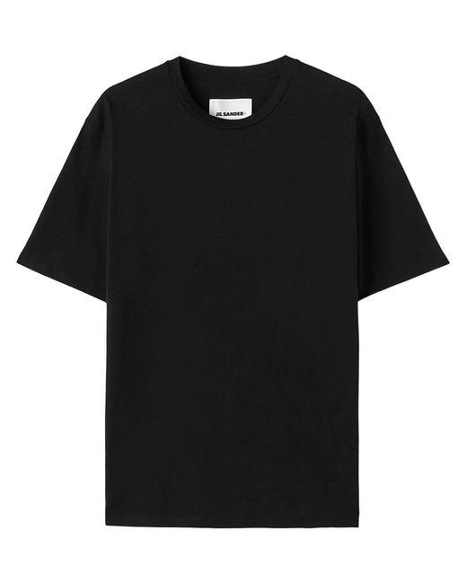 Camiseta Jil Sander de hombre de color Black