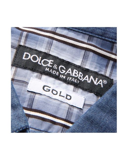 Chemise Dolce & Gabbana pour homme en coloris Blue
