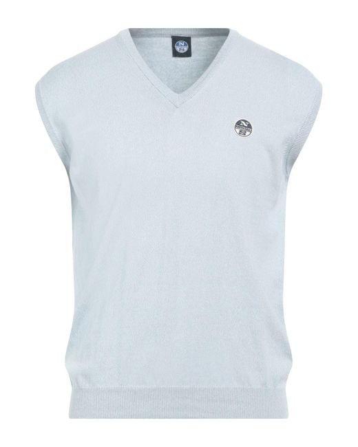 North Sails Blue Sweater Cotton for men