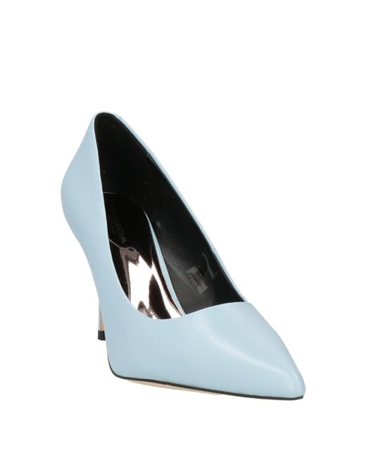 Tosca Blu White Pumps Leather