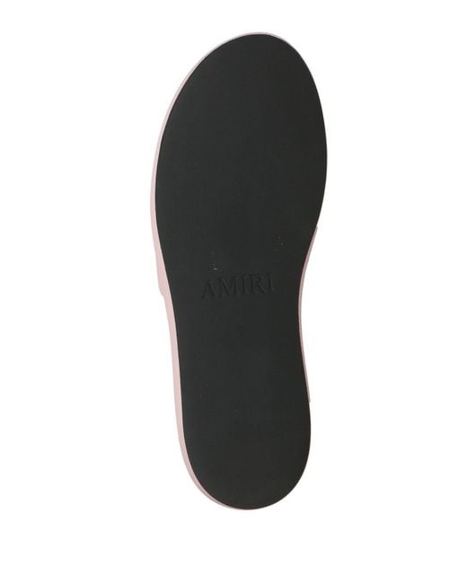 Amiri Pink Sandals Leather