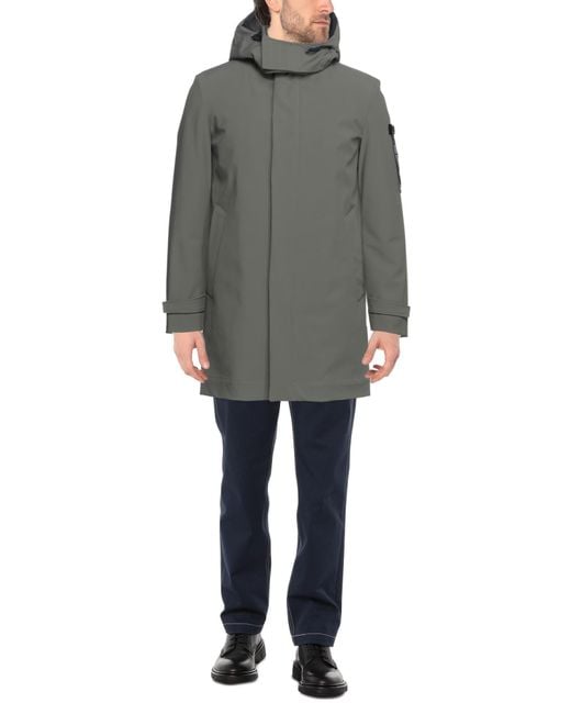 Peuterey Gray Down Jacket for men
