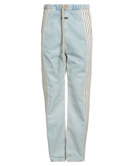 Fear Of God Blue Jeans Cotton for men