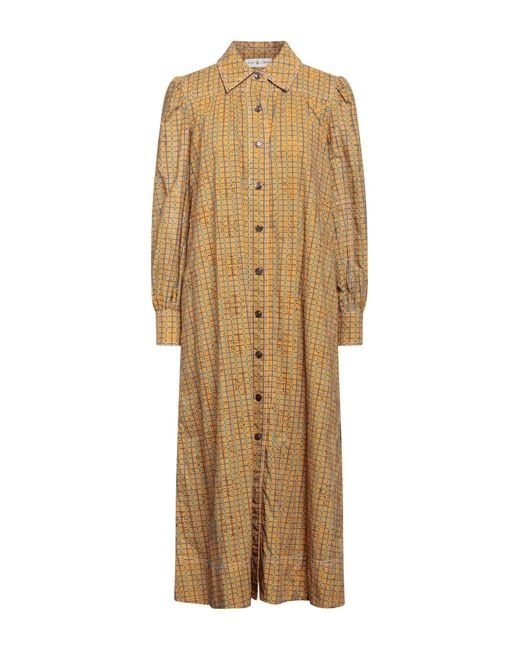 Vestito Midi di Tory Burch in Natural