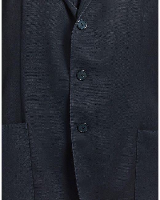 Santaniello Blue Blazer Wool for men