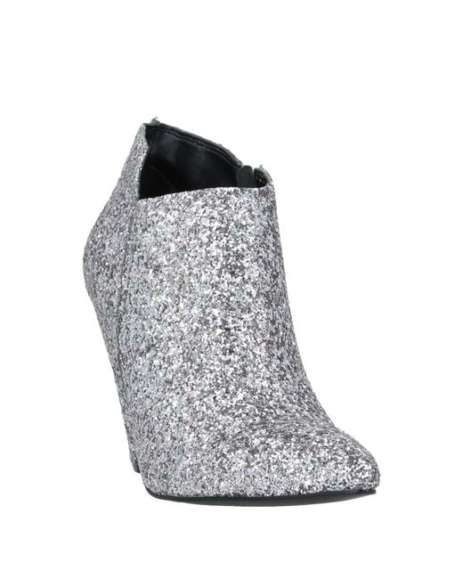 Liu Jo Gray Ankle Boots