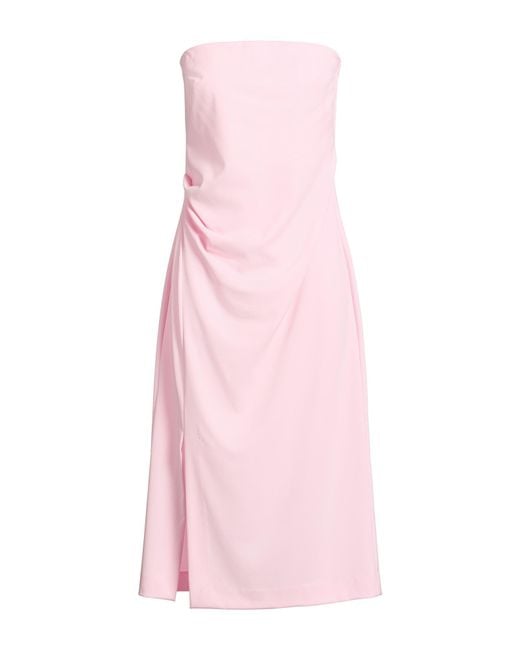 Ottod'Ame Pink Midi Dresses