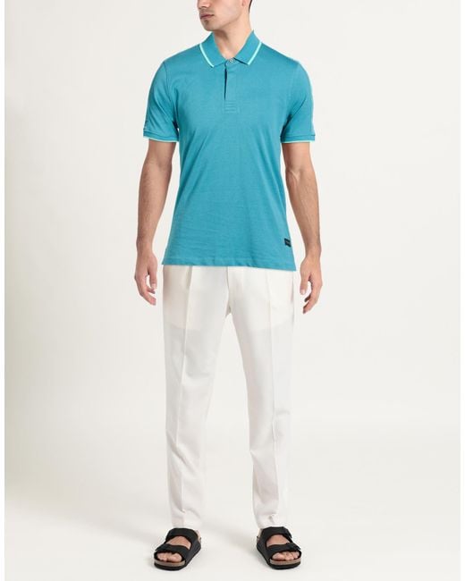 Polo Ferré de hombre de color Blue