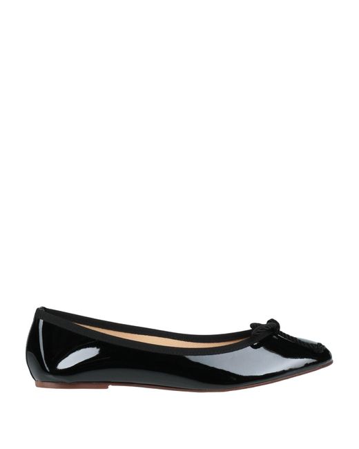 BALLERETTE Black Ballet Flats Soft Leather