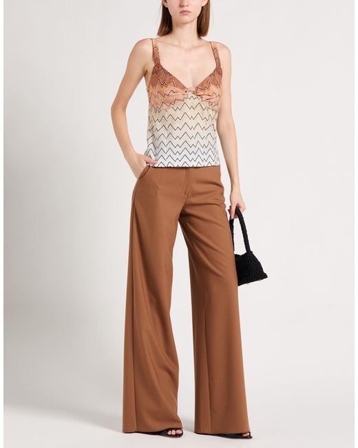 Missoni White Top Polyester, Viscose, Cupro