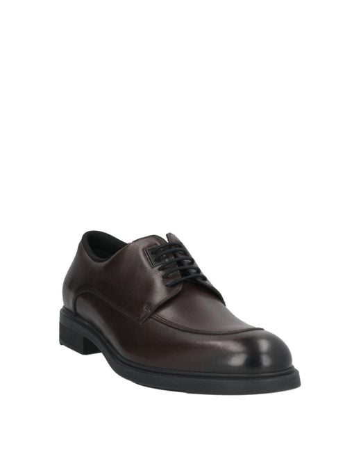 Stringate di Boss in Brown da Uomo