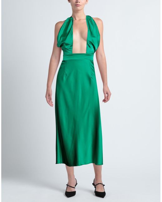 Runway Green Maxi Dress