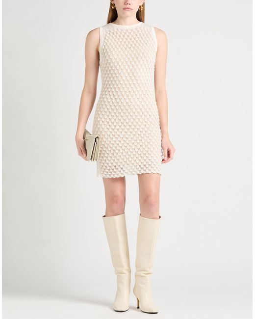 Daniele Fiesoli White Mini-Kleid