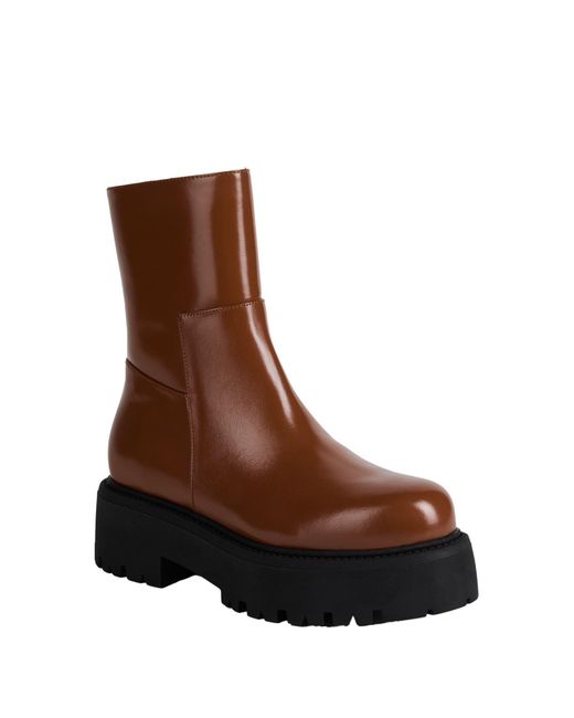 Paloma Barceló Brown Ankle Boots