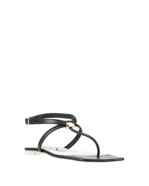 Vicini White Thong Sandal