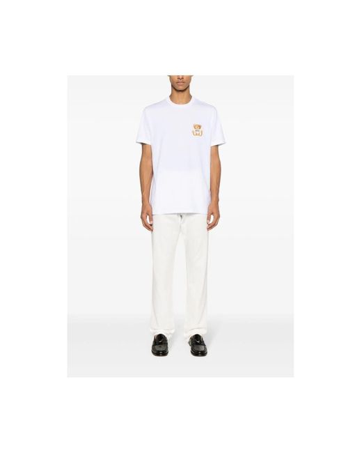 Moschino T-shirts in White für Herren