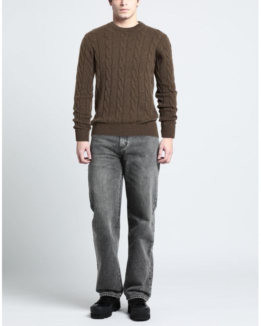 Pullover Aragona de hombre de color Brown