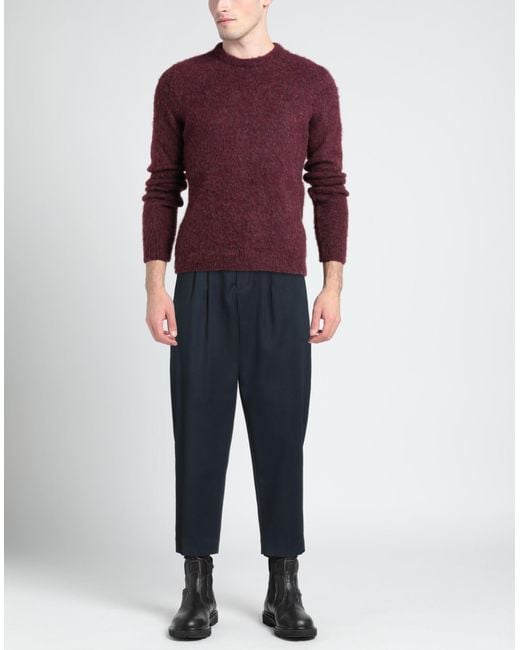 ALPHATAURI Blue Midnight Pants Cotton, Viscose, Elastane for men