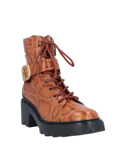 Tod's Brown Ankle Boots