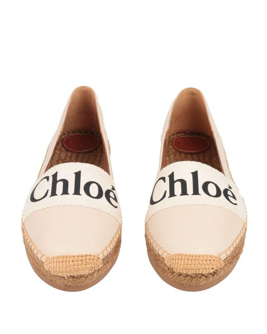 Chloé Natural Espadrilles