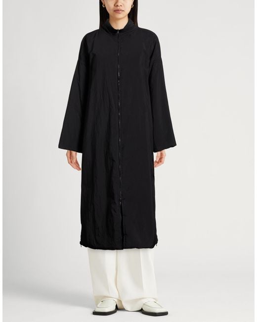 Herno Black Coat Polyamide, Polyurethane