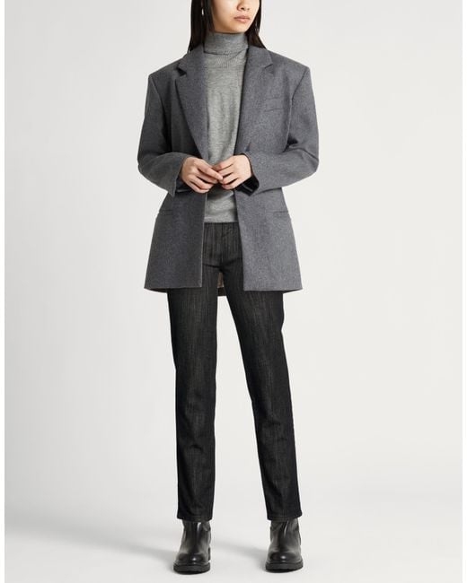 Kiton Black Jeans Cotton, Cashmere, Elastane