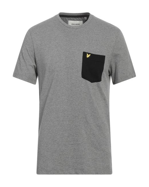 Lyle & Scott Gray T-shirt for men