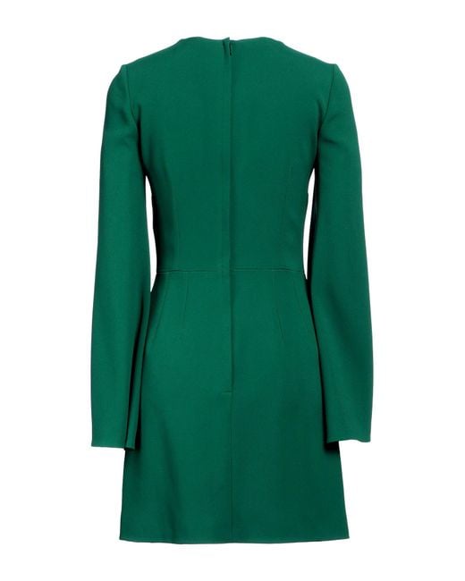 Dolce & Gabbana Green Mini Dress